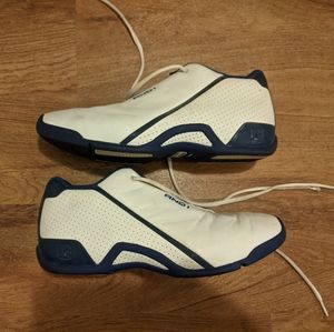 And1 White Blue Shoes Size 11